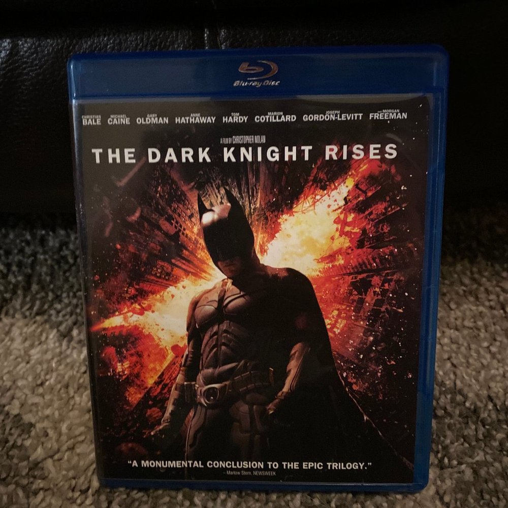 Blue Ray DVD The Dark Knight Rises